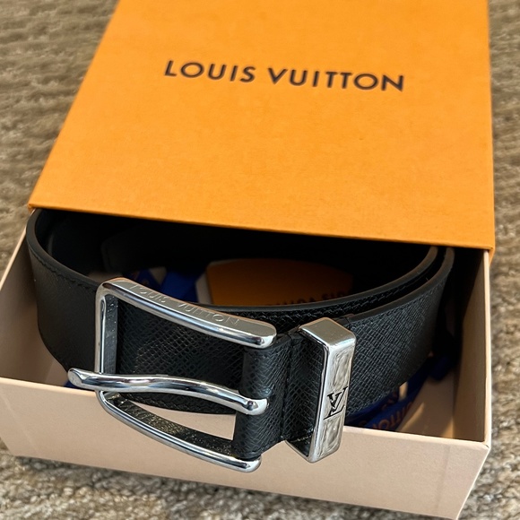 Authentic Louis Vuitton Saint-Thur Pont Neuf Belt M0000 100/40 - Picture 1 of 4